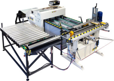 Automated line for production of flue - Linea automatica per produzione tubi